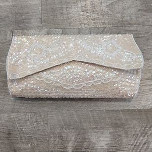 la regale beaded clutch -Vintage